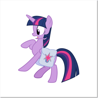 Twilight Sparkle faces the portal 2 Posters and Art